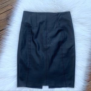 Express Black Pencil Skirt